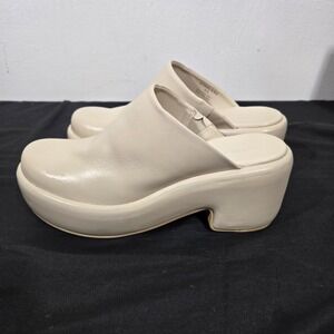 Everlane The Puffa Clog in Parchment NWOT 9.5